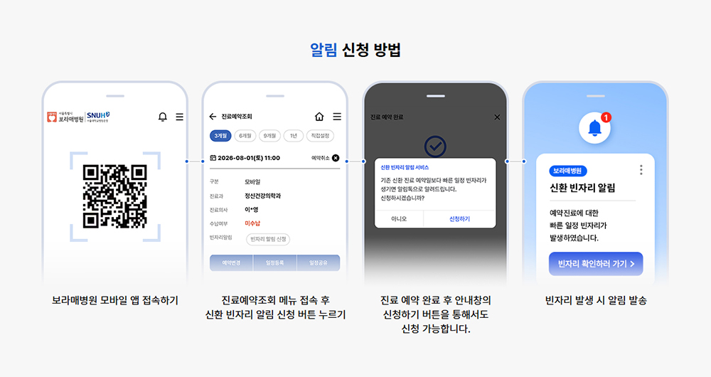 신환빈자리 알림서비스 신청방법